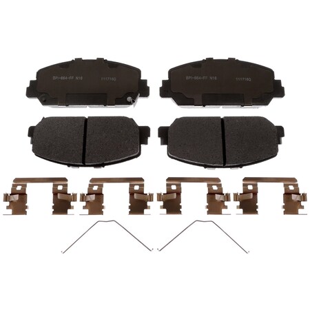 Raybestos Acura Ilx 16-17 Brake Pad Set, Mgd1625Ch MGD1625CH